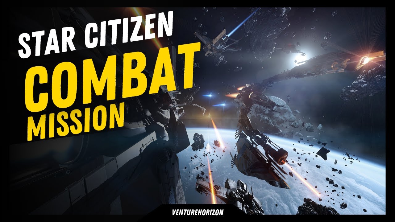 What a combat mission looks like in Star citizen - YouTube