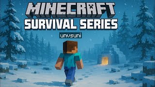 Minecraft Survival #1:  Starting the journey and finding the igloo base.