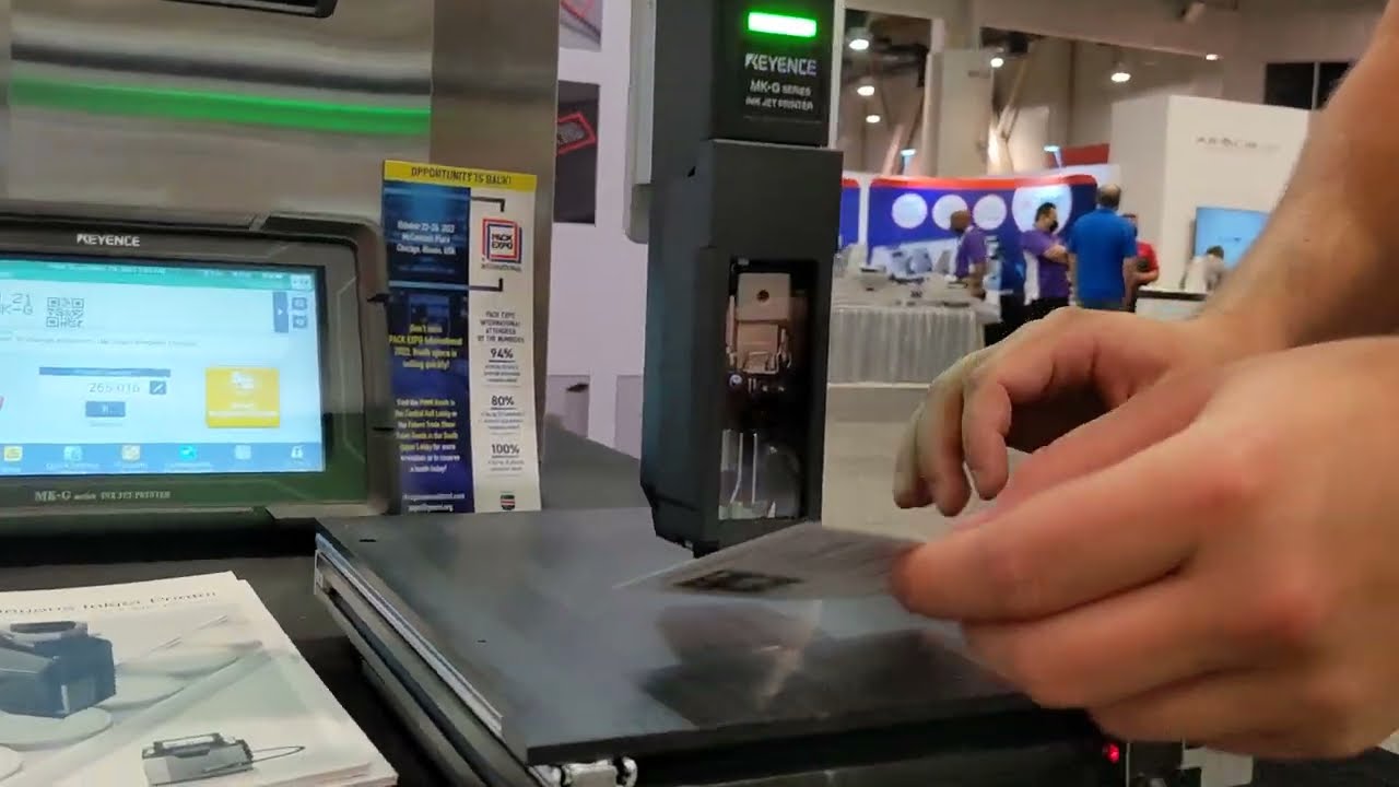 ソケットが間違えて。 CIJ Printer Self-Diagnosing and Troubleshooting Demo | KEYENCE MK
