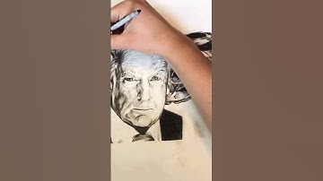 Drawing progression #drawing #progression #sketch #charcoal #trump #marvel #wolverine #timelapse