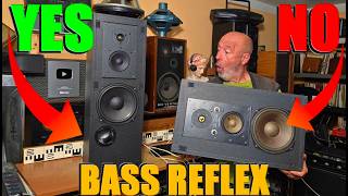 BASS REFLEX Yes/No? Elektronika Praha RS 434 vs 334 (TESLA Drivers) Sound Test Comparison