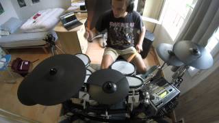 Speed Of Light  World First Drum Cover  Iron Maiden