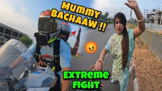 Yeh Ladki ne to ajj haad par kardi🤬|Beech raste mein hui ladai||Ride gone wrong😭