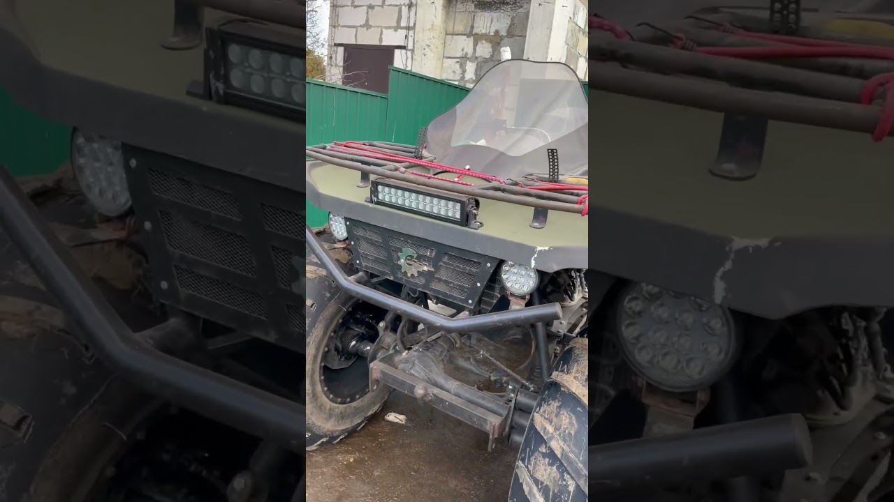 Custom ATV on Land Rover Axles