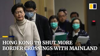 Subscribe to our channel for free here: https://sc.mp/subscribe- hong
kong leader carrie lam announced further closures of borders with
mainla...