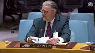 Ларри Джонсон выступил в ООН  27.04.2024