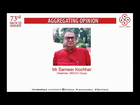 Closing Remarks  Sameer Sir at 73rd SKOCH Summit: CONNECTED GOVERNMENT | 30th April 2021