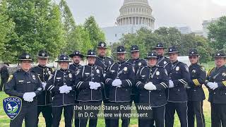 Det. Hahn and Honor Guard - Police Week 2023