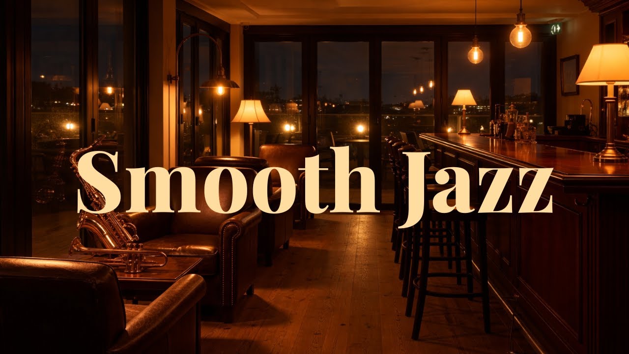 Low Light Smooth Jazz 🌙 |  Warm Evening Calm