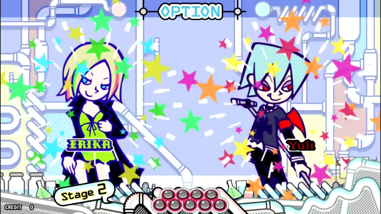 ポップンミュージック] バトルモードでヴィジュアルシリーズ4連奏 [pop