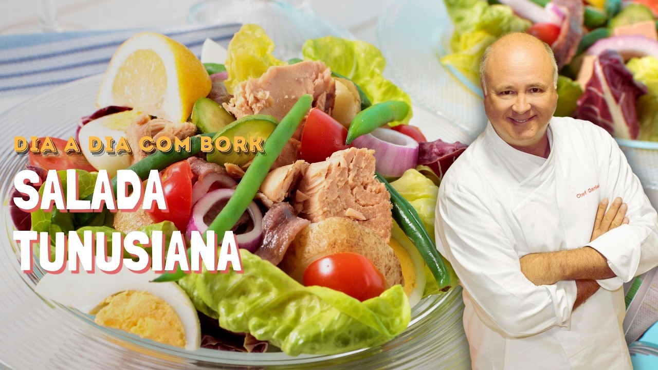 Aprenda a fazer uma salada tunisiana para turbinar seus almoços | Band Receitas