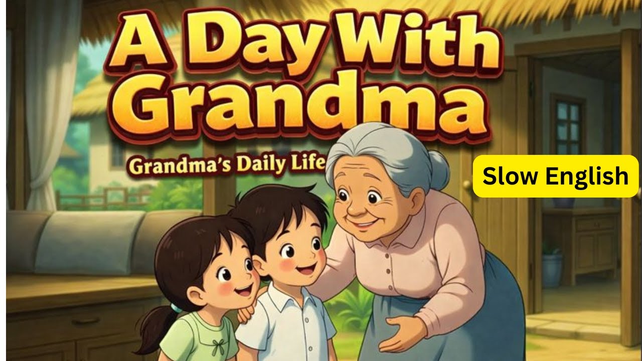 Grandma's Daily Life | English Listening Practice. / Slow English 