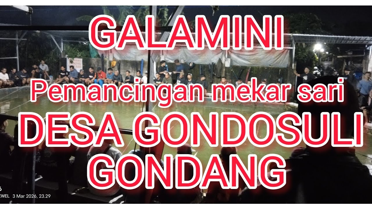 GALAMINI - DI PEMANCINGAN MEKAR SARI DESA GONDOSULI/ GONDANG / TULUNGAGUNG