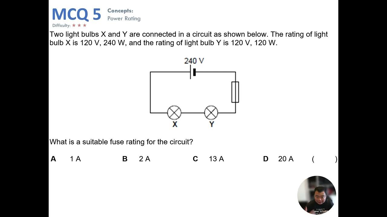 Practical Electricity MCQ 05 YouTube