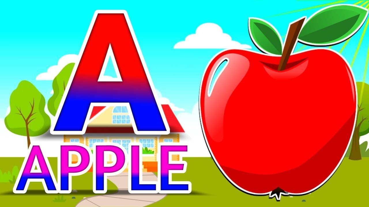 Phonics Song with TWO Words - A For Apple - ABC Alphabet Songs with ...