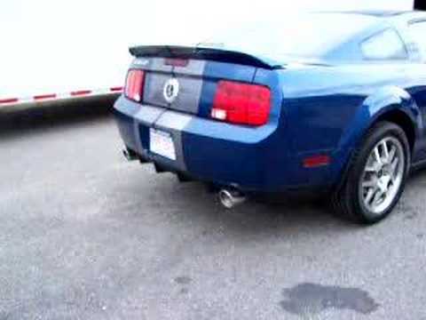 07 GT 500 with Bassani S/S Longtube headers