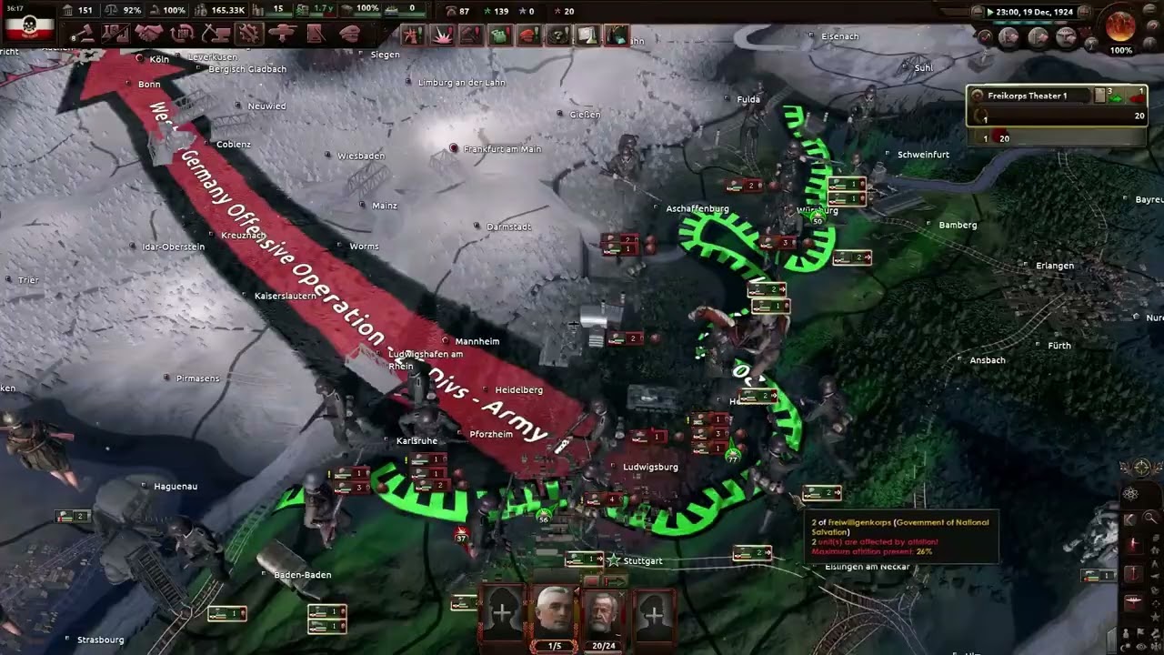 Reuniting Germany after a catastrophic WW1! Rise of Radicalism