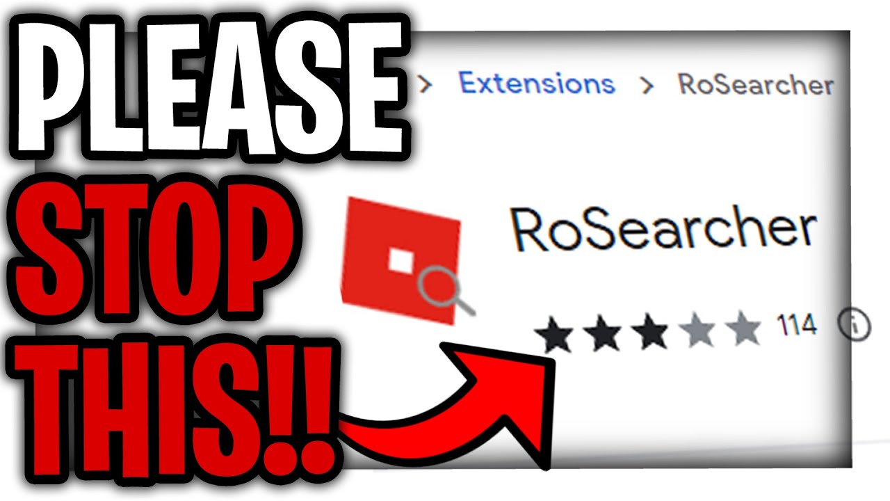 do not download this extension it steals your robux!!! this extension is a  virus!! do not download rotracker!!!! : r/roblox