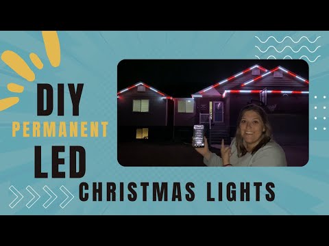 וִידֵאוֹ: תאורת LED לחג המולד
