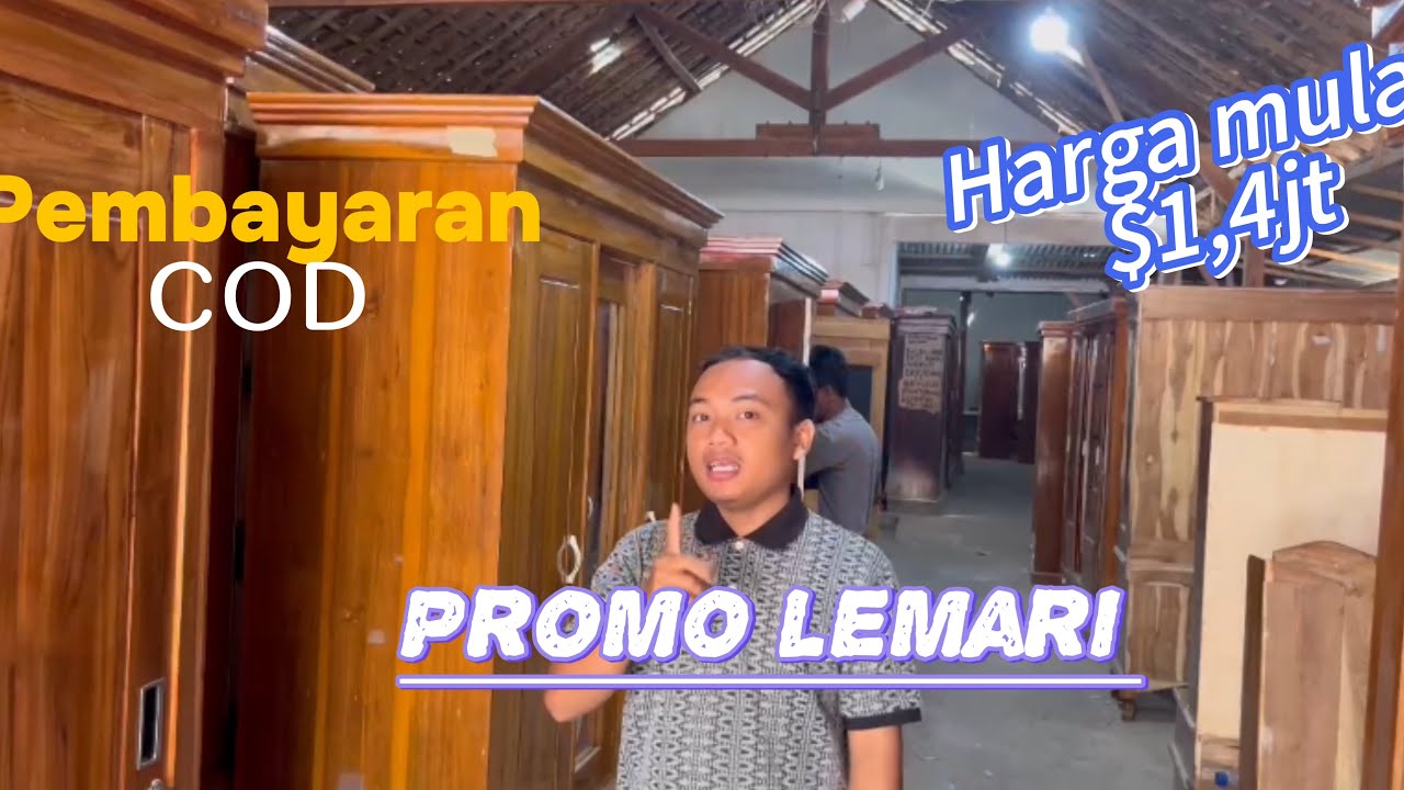 Promo lemari harga mulai 1,4jt pembayaran bisa COD WA081907358200
