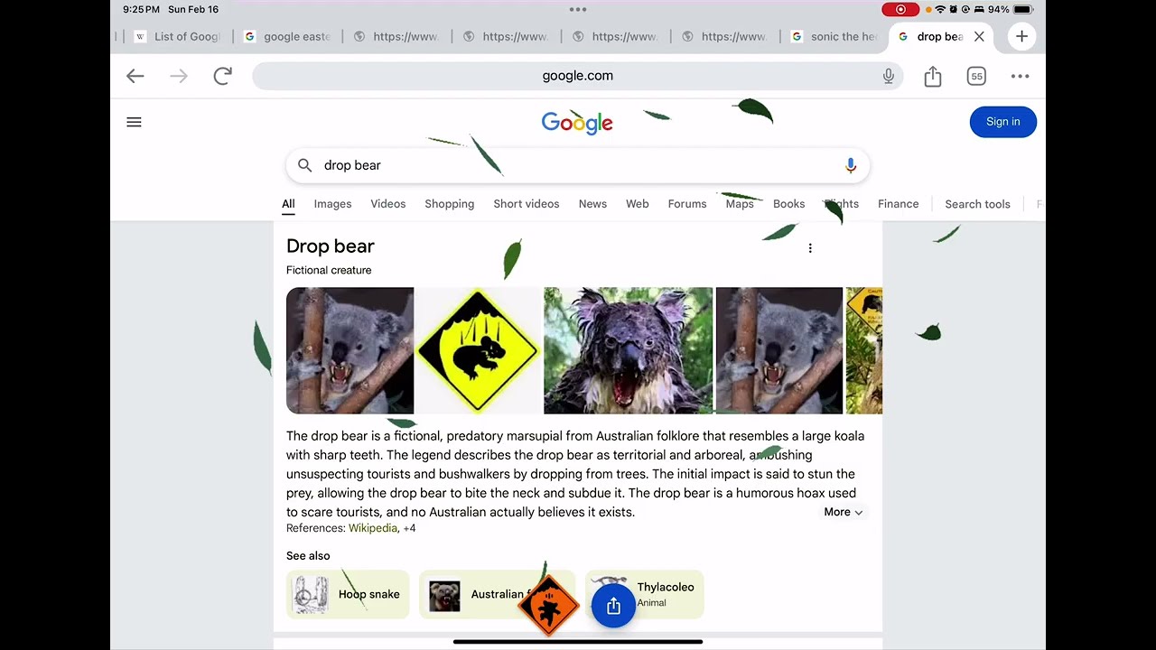 Google Easter eggs episode 1