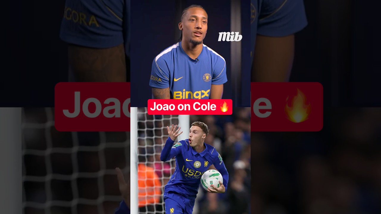 JOAO PEDRO EXPLAINS WHAT COLE PALMER IS REALLY LIKE 😅
