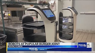 Robot service added to Gulf Coast burger joint