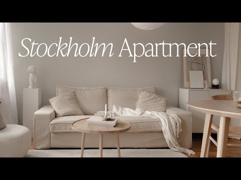 1500$ Minimalist Apartment Tour | Our Cozy Home in Stockholm