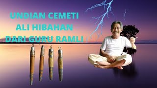Pengundian Cemeti Ali Hibahan dari Guru Ramli