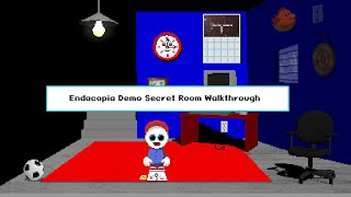 Endacopia Demo Secret Room walkthrough ( No Talking)