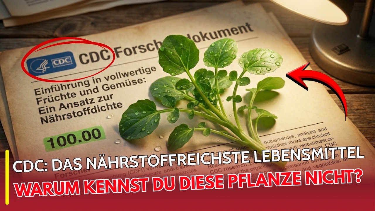 Das nährstoffreichste Gemüse der Welt – 100/100 vom CDC bestätigt | EHRLICH ESSEN