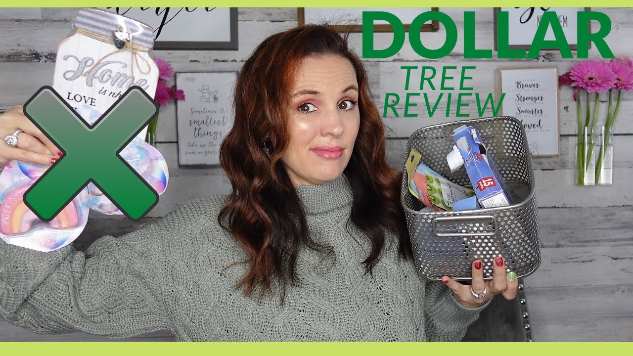 DOLLAR TREE REVIEW SAVE YOUR MONEY YouTube