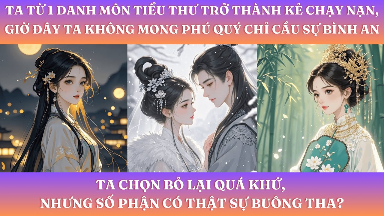 TA TỪ 1 DANH MÔN TIỂU THƯ TRỞ THÀNH KẺ CHẠY NẠN, GIỜ ĐÂY TA KHÔNG MONG PHÚ QUÝ CHỈ CẦU SỰ BÌNH AN
