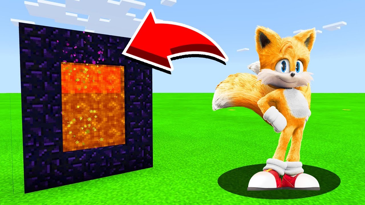 How To Make A Portal To Tails in Minecaft Pocket Edition/MCPE - YouTube