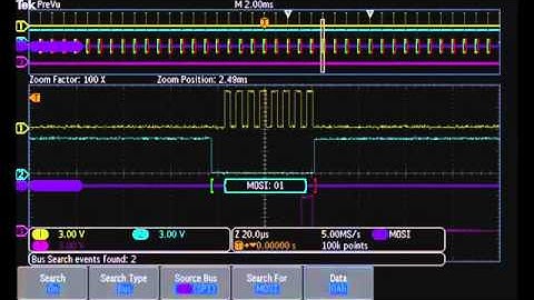 MDO3000 Integrated Protocol Analyzer I Multi-Domain Analysis I Tektronix