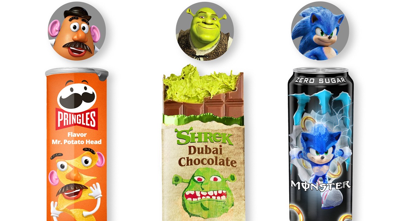 Μετατρέπω Χαρακτήρες Ταινιών σε Snacks