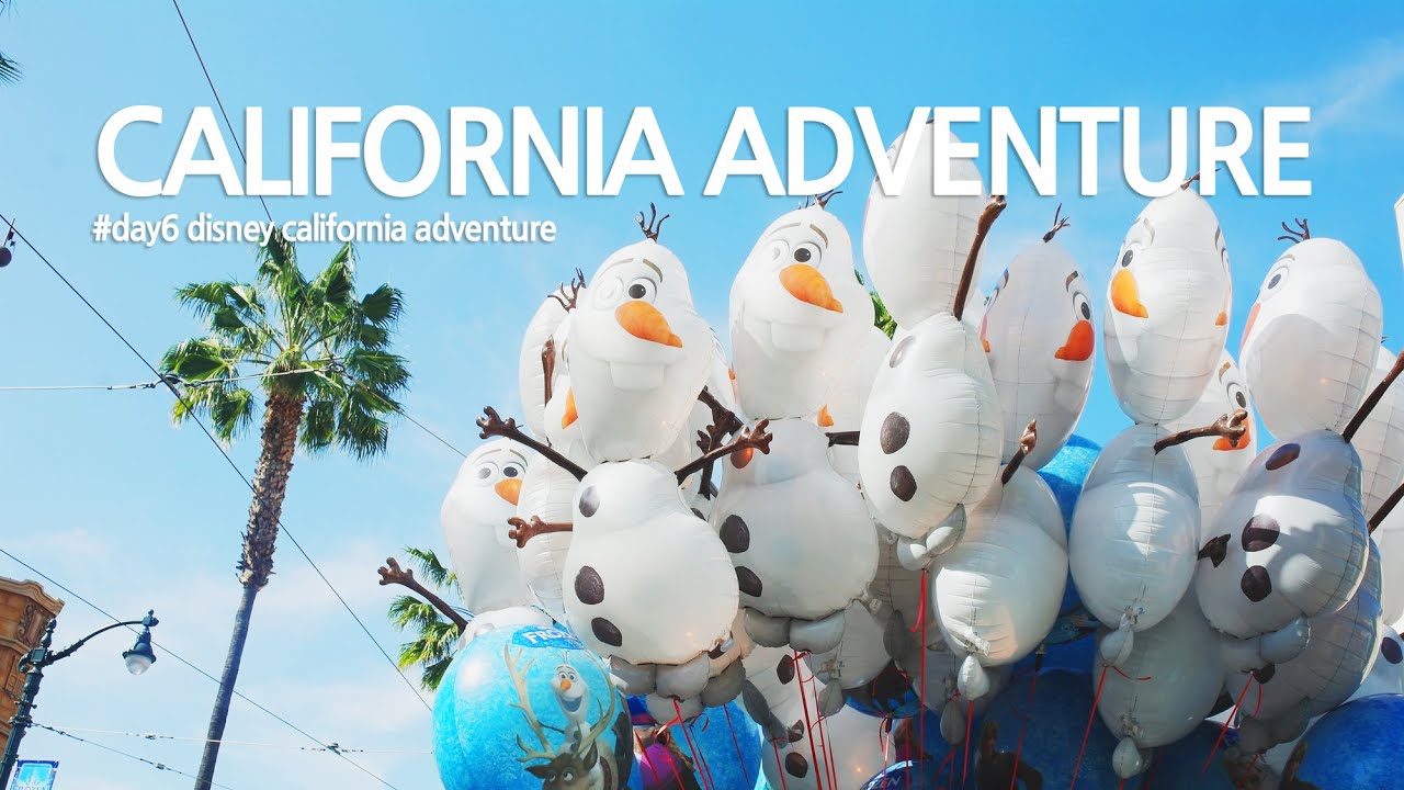 미국여행기 / Disney California Adventure / LA여행 캘리포니아 어드벤처, 디즈니랜드 vlog