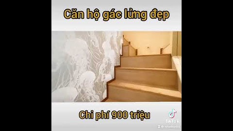 Căn hộ gác lửng đẹp 900 triệu #nhadepttd