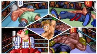 Beating the CRAP out of Super punch out fighters (Using cheats)