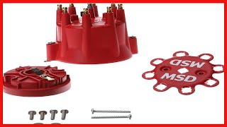 MSD Ignition 84335 Standard Cap/Rotor Kit, Red