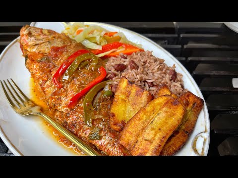 How To Make Jamaican Brown Stew FishSnapper FishTHE RAINAS KITCHEN 