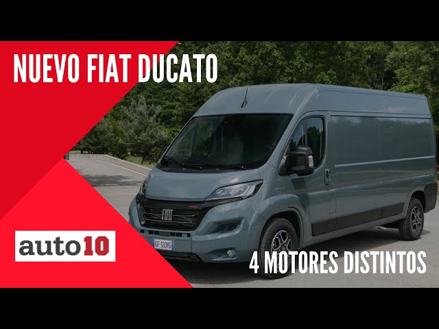 Así es la nueva Fiat Ducato: con mejoradas ayudas a la conducción y más  conectividad, fiat ducato 