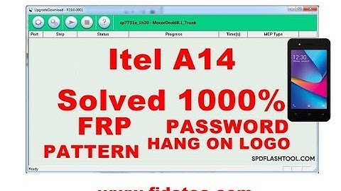 Itel A14 8.1.0 FRP, Pattern, Password, Hang on logo Solved 100%