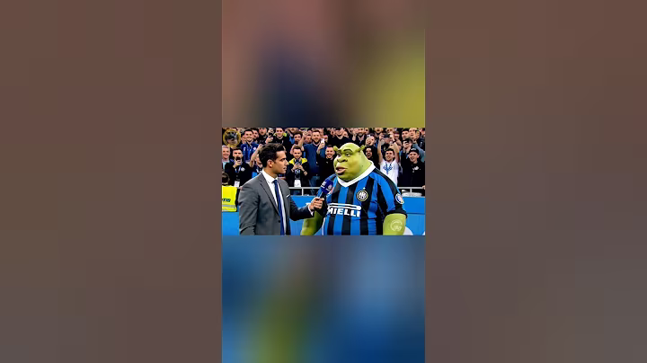 Shrek interista cambia squadra tifando per lo skibidibobbi #aivideo #ai #deficienzaartificiale