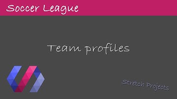 Team profiles | PHP MVC Soccer League with Polymer