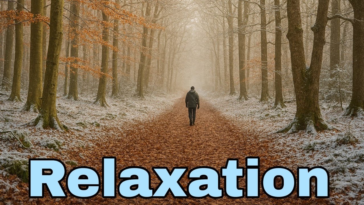 Woodland Walk Through Snow #mindfulness #nature #woodlandambience #insta360