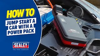 How to Jump Start a Car with a Power Pack 