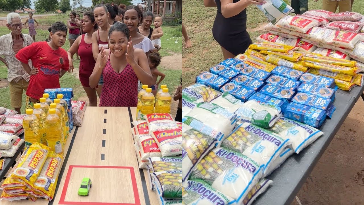 Acerte o CARRINHO no quadrado e leve muitos ALIMENTOS para casa