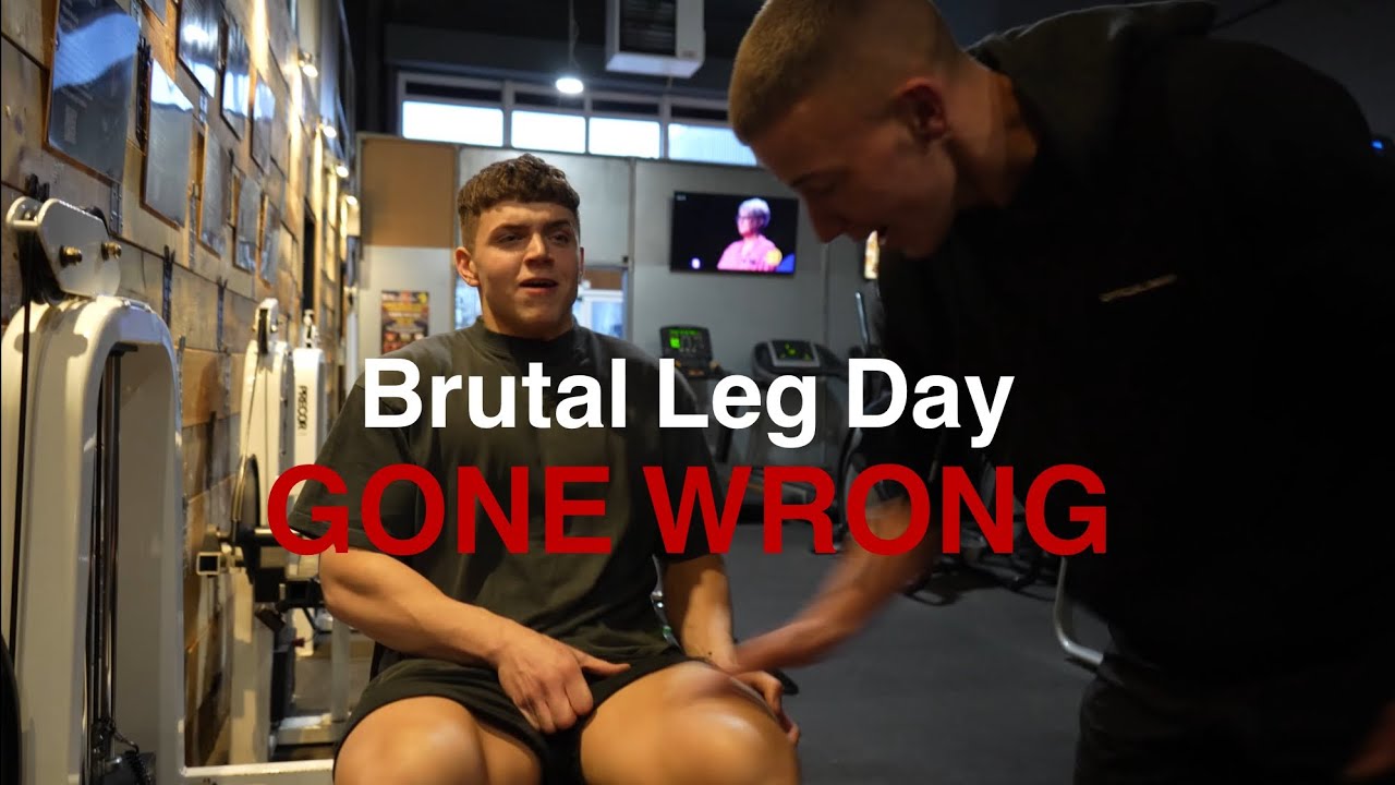 BUFF BROS | RAW LEG DAY VLOG - YouTube