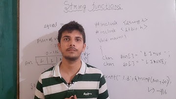 built-in string functions in c | strlen() strupr() strlwr() strrev() strcat() strcmp() strcpy()